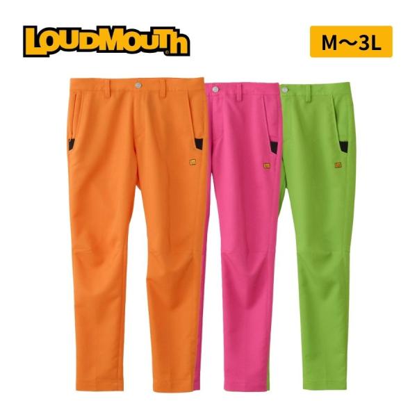 ゴルフウェア メンズ パンツ テーパードパンツ メンズ ゴルフ ロングパンツ ストレッチ  ラウドマウス LOUDMOUTH 764330w
