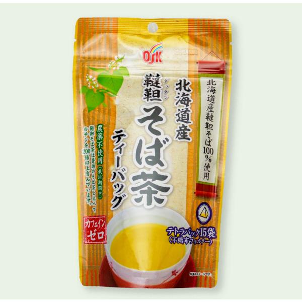 北海道産韃靼そば茶ティーバッグ82.5g(15袋)