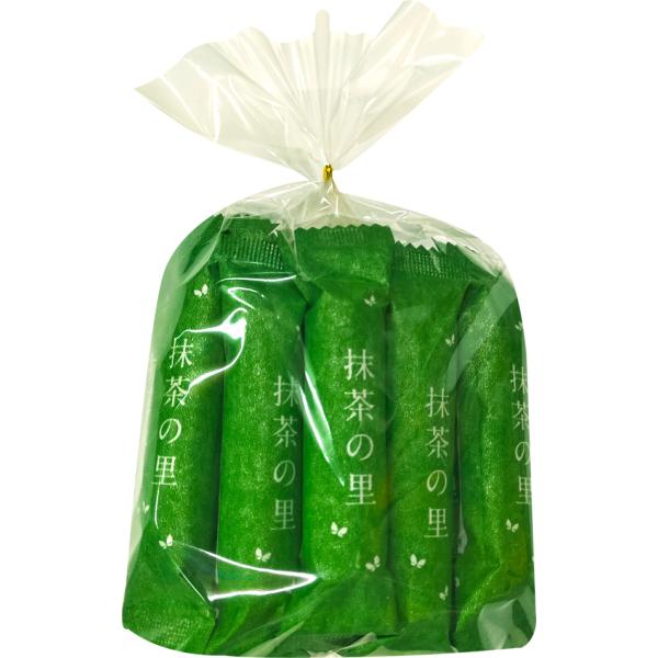 卵せんべいの中に、厳選された抹茶で作った芳醇な香りとクリームの甘みを融合させた人気商品。クセになる美味しさです。