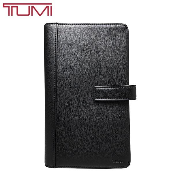 TUMI トゥミ 旅行財布 手帳 パスポートケース 長財布 TUMI トラベルウォレット トゥミ 長財布 本革 レザー パスポート