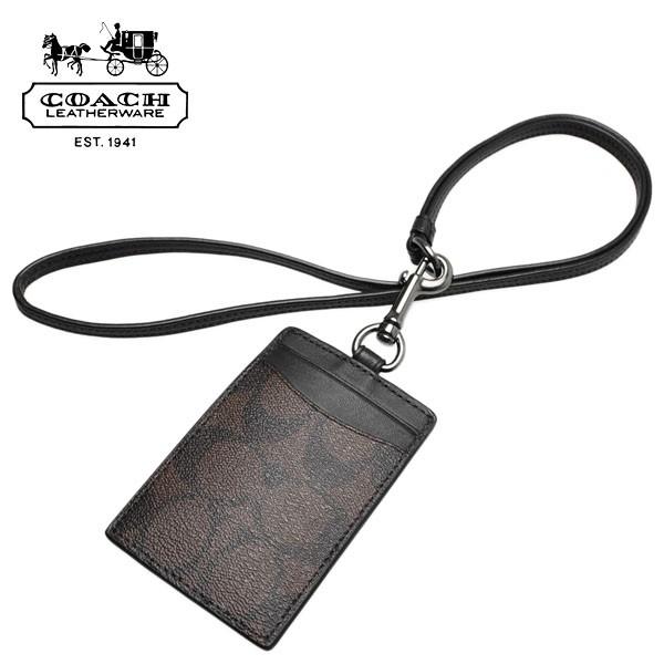 お試し価格 ネックストラップ Coach マルチ 新品 ランヤード Id ケース カード 名刺入れ 定期入れ Hlt No