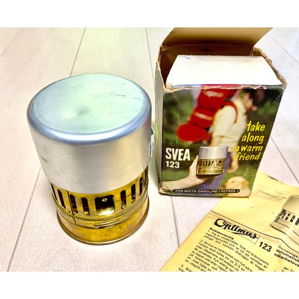 スベア１２３プラケース付き シングルバーナーコンロ 中古 ビンテージ買取】いつもとちょっと違う!?SVEA123(スベア123)が