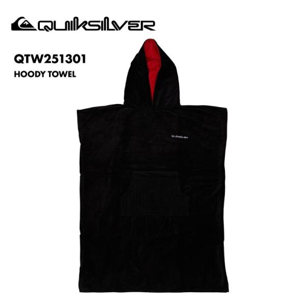 Quiksilver（クイックシルバー） メンズ お着替えポンチョ HOODY TOWEL