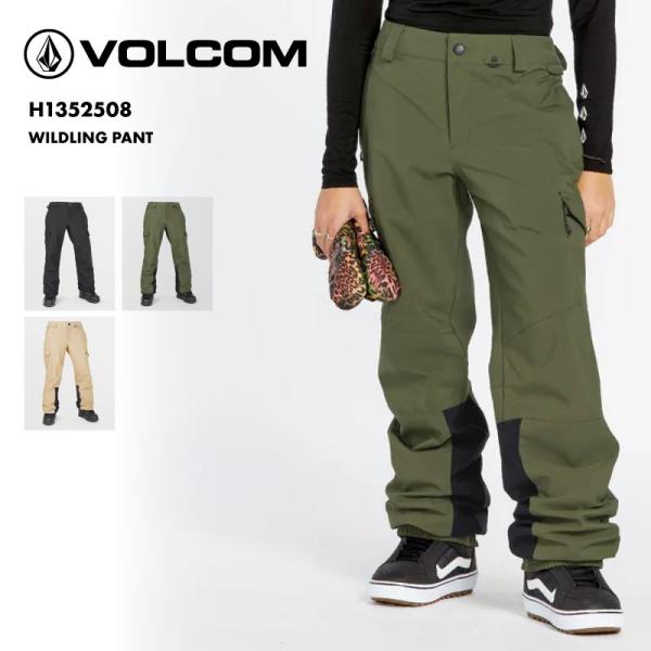 VOLCOM/ボルコム レディース スノーウェア パンツ WILDLING PANT 2025  スノーボード スキー 防寒 スノボウェア スキーウェア  H1352508 SALE12 VOLCOM（ボルコム） スノーウェア パンツ レディース WILDLING PANT