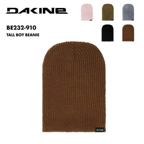 DAKINE/ダカイン メンズ ニット帽 TALL BOY BEANIE 2024 SNOW BE232-910ボトムにDAKINEの織りネームをワンポイントで配したビーニー。シングルでも、裾を折り返したカフビーニーとしても着用することがで...