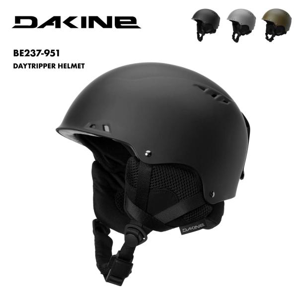 DAKINE/ダカイン メンズ ヘルメット DAYTRIPPER HELMET 2024-25 SNOW BE237-951転倒による衝撃や障害物から頭を守るのに欠かせないスノーボード用ヘルメット。内部の気流を確保する10個のベント備え、着...