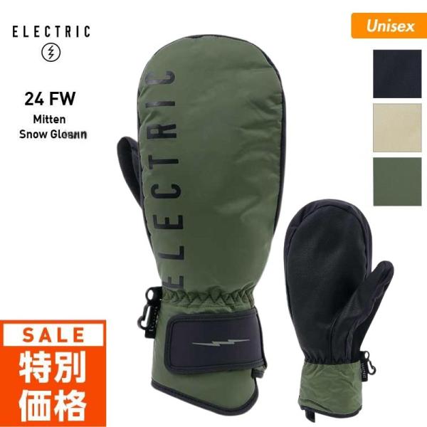 【新品:SALE】24 ELECTRIC PUFF MITTEN SNOW GLOVE - WHITE - Mサイズ エレクトリック 正規品 ミトン グローブ スノーボード ELECTRIC 24 エレクトリック スノーボード グローブ PUFF MITTEN