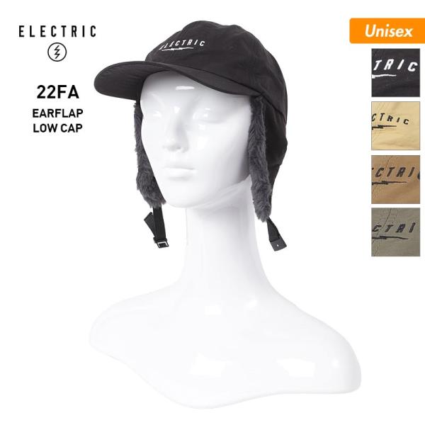 ELECTRIC/エレクトリック メンズ＆レディース ボンバーキャップ 帽子 ぼうし 耳あて付き 飛行帽 防寒 スキー スノーボード スノボ E23C02