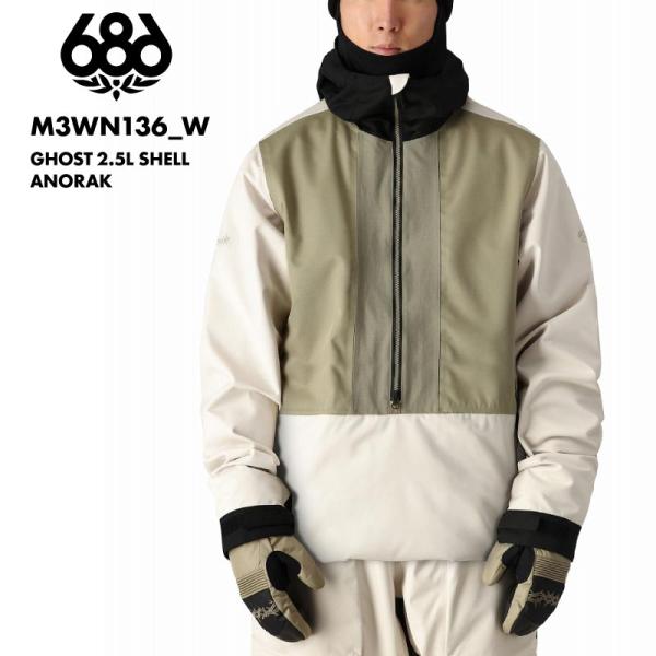 686/シックスエイトシックス メンズ スノーウェア アノラック GHOST