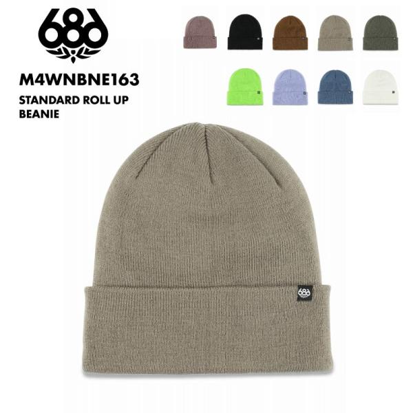ハッピー 686/シックスエイトシックス メンズ ニット帽 STANDARD ROLL