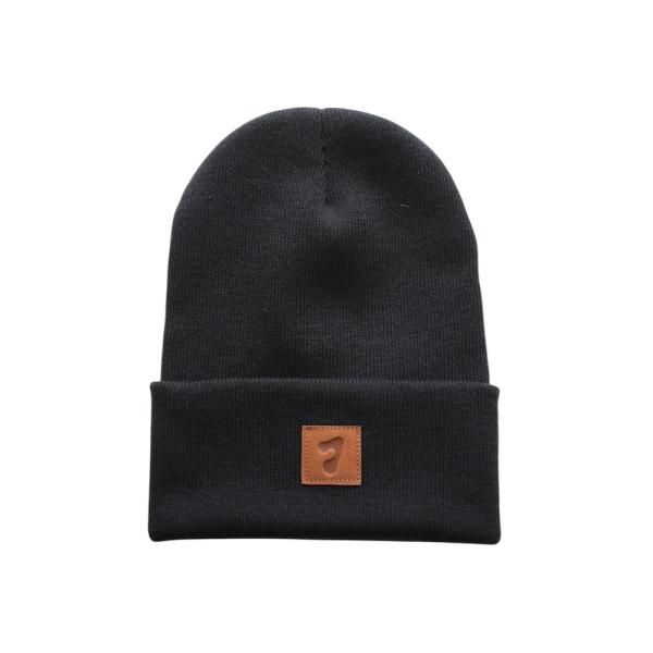 【SALE70%OFF】JIEDA JIEDA PATCH KNIT CAP BLACK / 2025AW ジエダ ニットキャップ ワーク