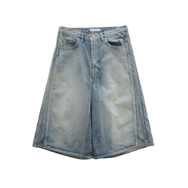 BEP HEART DENIM ショーツ BEP HEART DENIM ショーツ ライトデニムベイカーショーツ | ジム