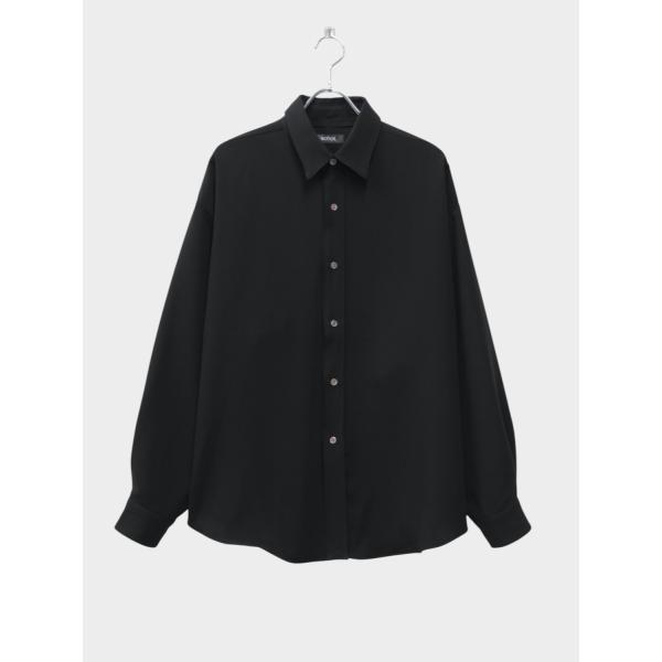 ROTOL（ロトル） ROTOL FLUID WIDE SHIRT BLACK / 2026SS シャツ