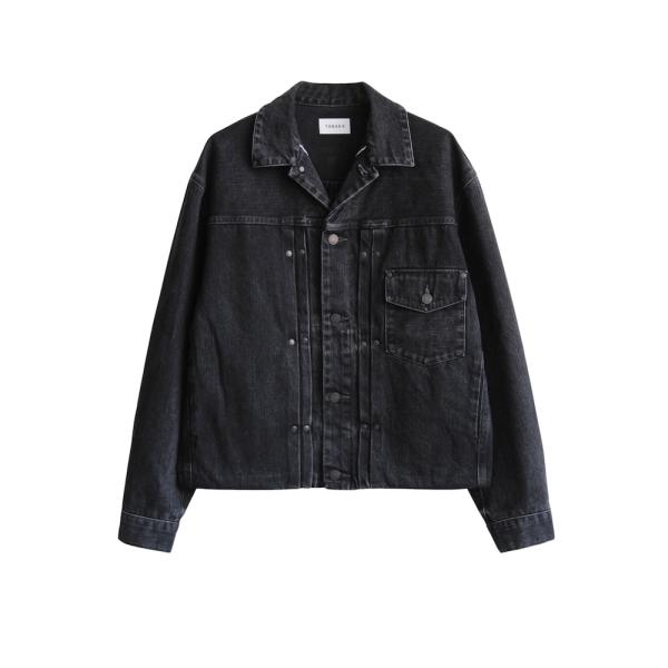 TANAKA THE JEAN JACKET BLACK / 2025AW タナカ デニム