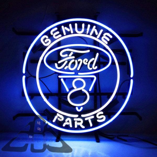 ネオンサイン Ford フォード  NEON SIGN  壁掛け インテリア ガレージインテリア ヴィンテージ照明  アメリカン レトロ 光る看板 オーダーメイド