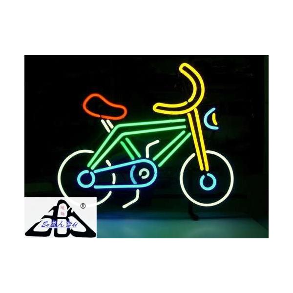 自転車シルエット 緑フレーム青リム バイクショップ/サイクルカフェ