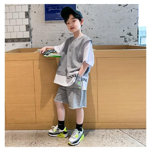 ジャージ キッズ 男子 上下 半袖 夏服 子供服 セットアップ トップス t