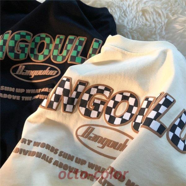 ペアＴシャツ メンズ  レディース ゆったり 半袖 半袖カットソー ペアルック 大きサイズ カジュアル 通気 快適 ゆったり ルームウェア 夏物 71mkT3o9RQL._UF350,350_QL50_.jpg