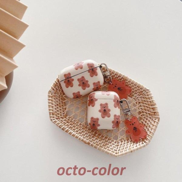 Airpods Airpods pro �P�[�X �؍� tpu ���� �x�A�[ ���� bear �`���[�� �V���v�� �G�A�|�b�h �G�A�[�|�b�Y �v�� �J�o�[ ���킢�� �C���z���P�[�X ���� ���f�B�[