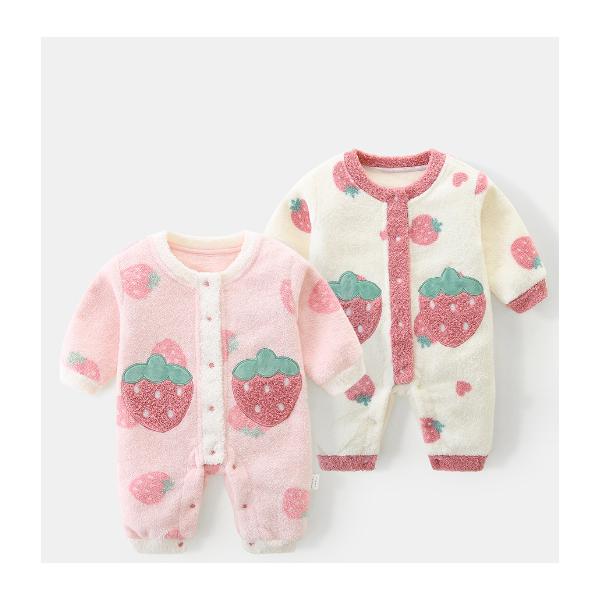 プレゼントやギフト、ご出産のお祝いなどにのロンパース。男女問わずオシャレに可愛く着れるロンパースです。通気性、吸収性に富んだ素材で赤ちゃんの肌にも安心。普段のデイリーコーデやお出かけの際にもお使いいただけます▲素材綿