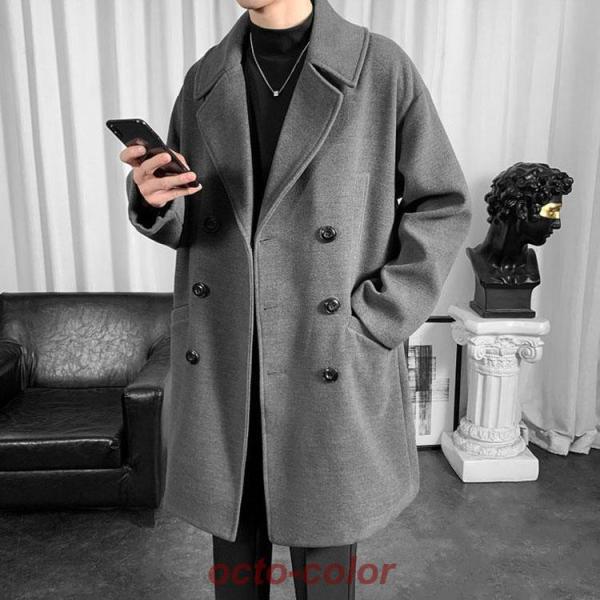 ⭐︎新品 未使用⭐︎ 黒 チェスターコート メンズ 30代メンズ向けのチェスターコート！大人の着こなし方と人気