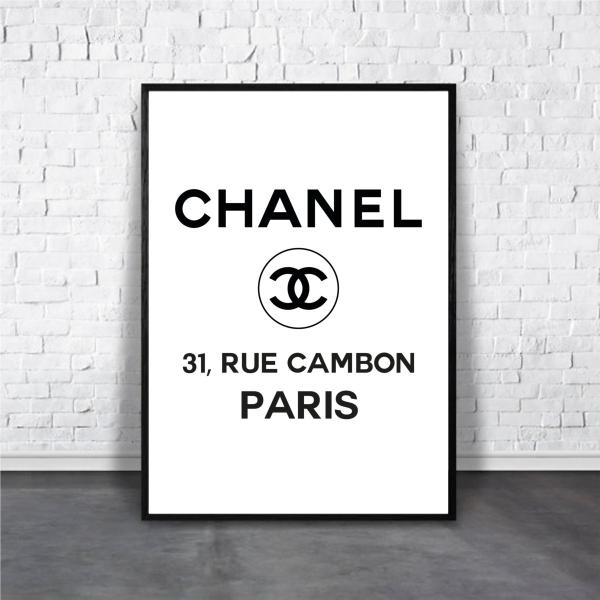 商品情報■デザイン：CHANEL(シャネル)■バリエーション　□サイズ：A4/B4/A3/B3/A2/B2/A1□セット：ポスター単品/フレームセット(ブラック/ゴールド/シルバー/ホワイト)※B0/A0/B1サイズ、キャンバスプリント、ポ...
