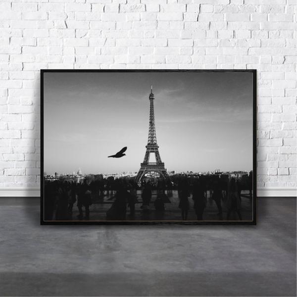 商品情報■デザイン：Paris(パリ)■バリエーション　□サイズ：A4/B4/A3/B3/A2/B2/A1□セット：ポスター単品/フレームセット(ブラック/ゴールド/シルバー/ホワイト)※B0/A0/B1サイズ、キャンバスプリント、ポストカ...