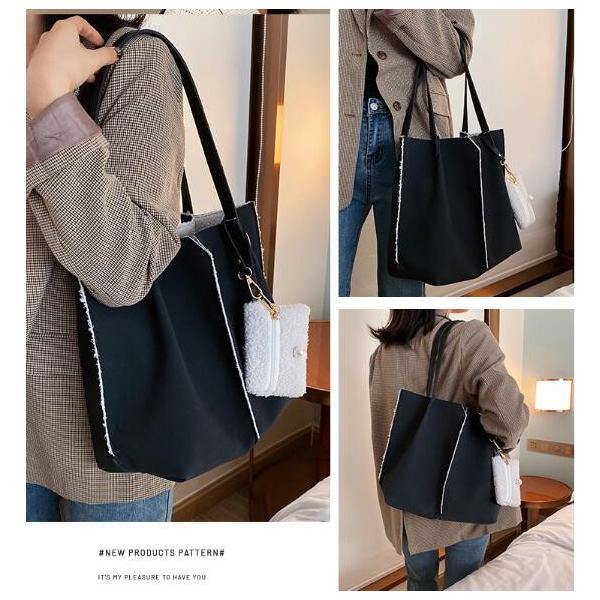 トートバッグ ショルダー付き 手提げバッグ ハンドバッグ レディース