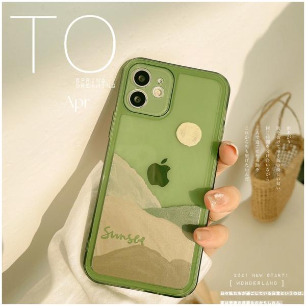 ⭐iPhone12promaxケース オルテガ グリーン 携帯 アイフォン canon01_sc-art-1