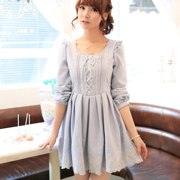 Fire Flower 前編み上げフリル ギャザーワンピース K148 Buyee Buyee Japanese Proxy Service Buy From Japan Bot Online