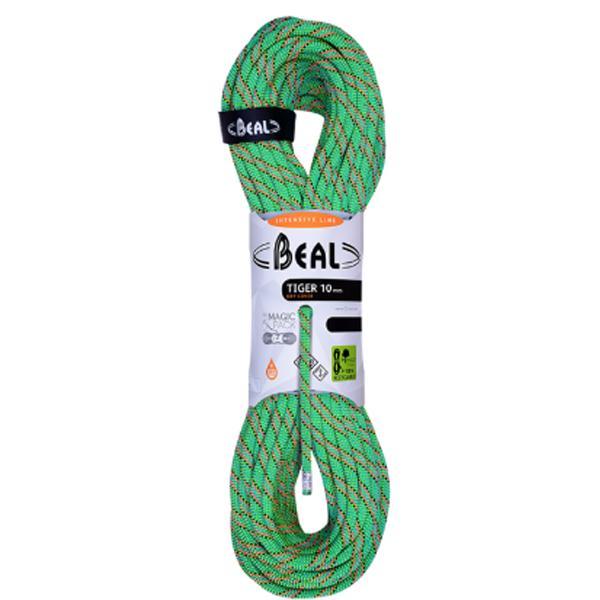 BEAL(ベアール) 10mm タイガー ユニコア 60m ドライカバー/グリーン 