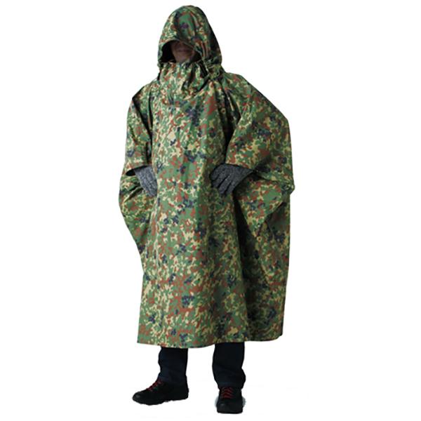 Puromonte プロモンテ アンアクター 遮光ポンチョ グリーンカモ Gkp02 カモフラージュ レインポンチョ ファッション メンズファッション 財布 雨具 山渓オンラインショップyahoo 店 通販 Yahoo ショッピング