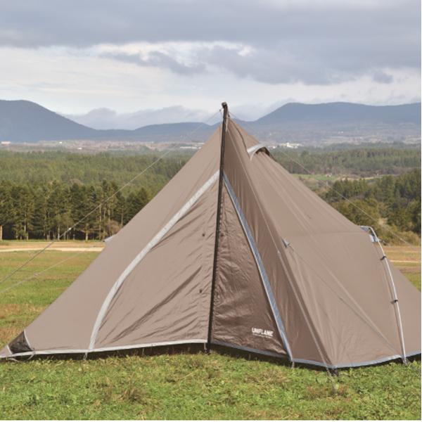 UNIFLAME(ユニフレーム) REVOルーム4プラス2/TAN 681985 キャンプ4 テント タープ ドーム型テント