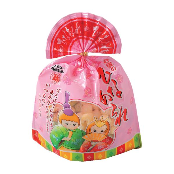 全国のひなあられ売り上げナンバーワンの越後製菓。子どもからお年寄りまで幅広い世代に人気のひなあられです。古くから幸福を願う色として伝わる5色を海老、醤油、のり、青のり、甘口に、くせになる美味しさのマヨネーズ風味のあられを加えて表しました。お...