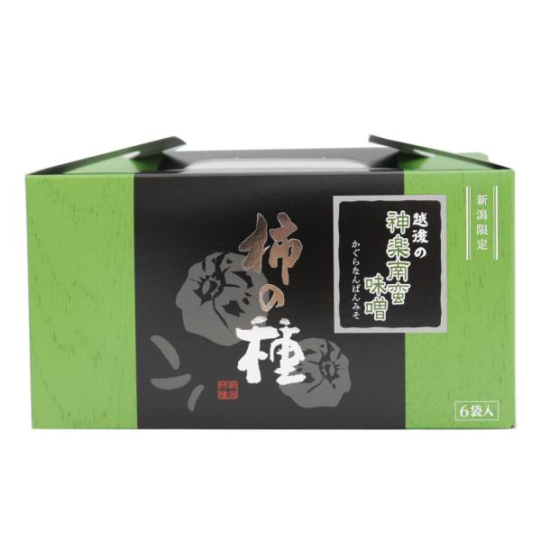 新潟県限定 柿の種 神楽南蛮味噌 化粧箱入り Kakinanbank 新潟産地直送 小竹食品 通販 Yahoo ショッピング