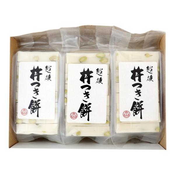 こがねもち 杵つき餅 豆餅 360g×6パック 切り餅 化粧箱入 お餅 新潟県