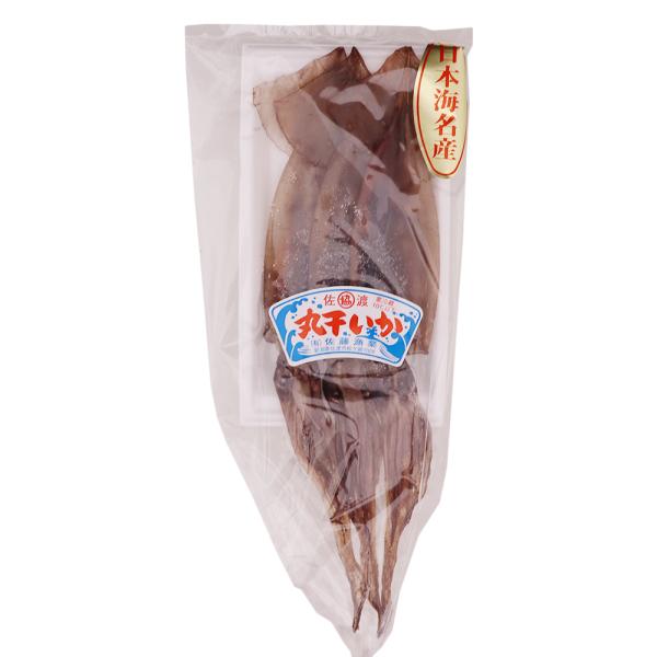 丸干しいかとは、するめいかを肝（内臓）入りのまま、干しあげたものです。肝（内臓）も含めていかを丸ごと干しているので、旨味が凝縮されています。濃厚でまろやかな肝の旨味は晩酌のお供にビール、日本酒どちらにも合う美味しさです。ご飯のおかず、お茶漬...