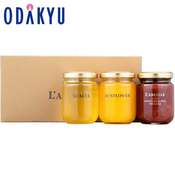 L'ABEILLE ギフト ラベイユ L'ABEILLE 朝のはちみつギフト トリオ ｜約