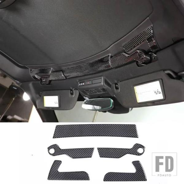 【並行輸入品】シボレーコルベットC8 2020-23用コンバーチブルパネルカバー コンバーチブルスイッチパネル装飾ステッカー カーボン