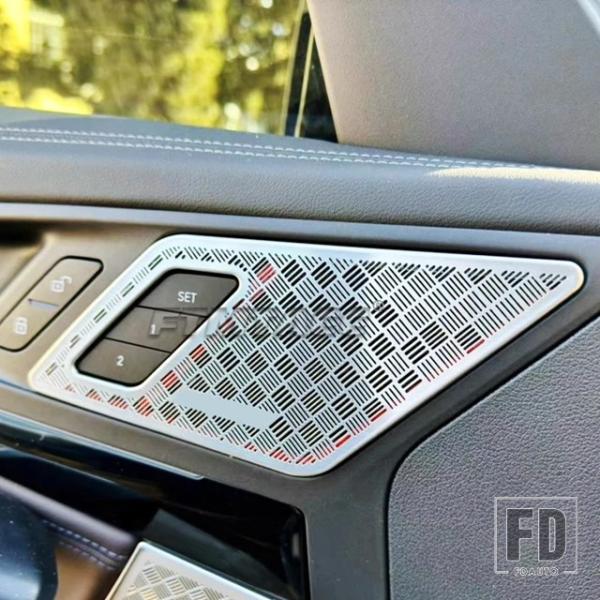 並行輸入品 BMW X1 iX1 U11 2023-2025 ドアスピーカー パネル カバー フレーム ステッカー 左ハンドル