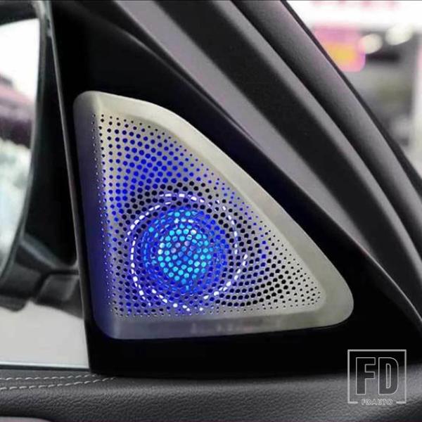 並行輸入品 BMW X6 G06 2019-2023 ドアスピーカー カバー ツイーター LED 11色 アンビエントライト