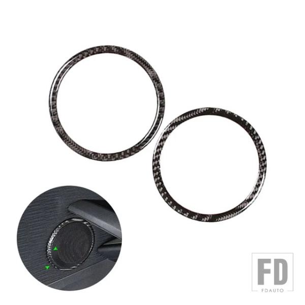 並行輸入品 BMW 3シリーズ E90 2005 - 08 2009 - 11 E84用 カー ドア スピーカー リング スピーカー カバー 2個セット
