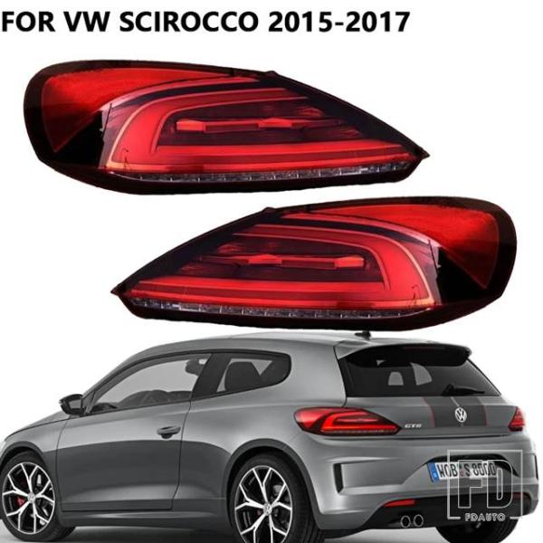 並行輸入品】テールライト VW シロッコ 2015-2017 オートアクセサリー