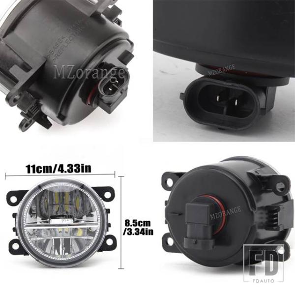 【並行輸入品】スバル インプレッサ XV WRX STI フォレスター BRZ アウトバック レガシィ レヴォーグ ジャスティ LED フォグランプ