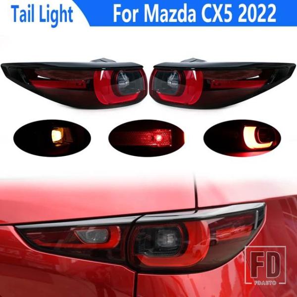 【並行輸入品】マツダ CX5 2022 USバージョン LEDリアテールライトハザードブレーキストップフォグランプウィンカーライトカーアクセサリー