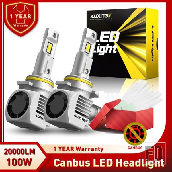 【並行輸入品】2個 20000LM 100W H7 H9 H8 H11 H4 LEDヘッドライトバルブ CANBUS HI/LOビーム 9007 H16JP 9