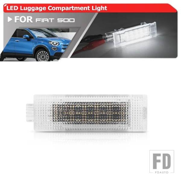 並行輸入品 フィアット 500 500L 500X パンダ クロマ リトモ キャンバス LED ラゲッジコンパートメント インテリア トランクライト カーテシカ