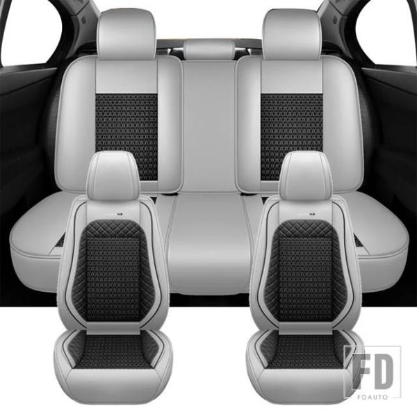 【並行輸入品】汎用 フィアット の高級カーシートカバー グランデ プント ブラボー トロ フリーモント アルゴ 500X クッション