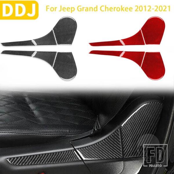 【並行輸入品】ジープ グランドチェロキー 2012-2021 アクセサリー カーボン シート サイドパネル トリム ステッカー デコレーション