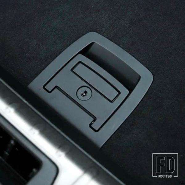 【並行輸入品】BMW トランクテールカバー ボトムプレートマット フロアカーペットハンドル オートアクセサリー E70 X5 スペアタイヤカバーロック E71 